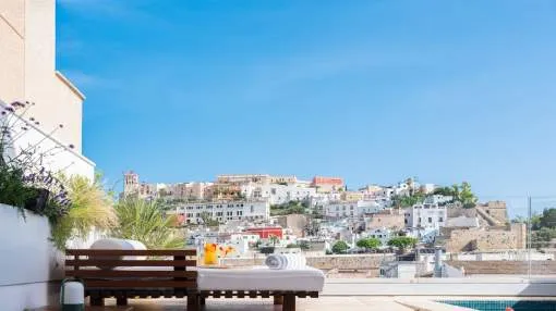 Unique  boutique accommodation to rent in the heart of Ibiza Town
